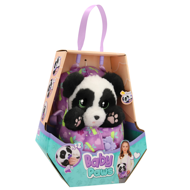 Мягкие животные - Интерактивная игрушка Baby Paws W3 Малыш панда (927667IM)#6