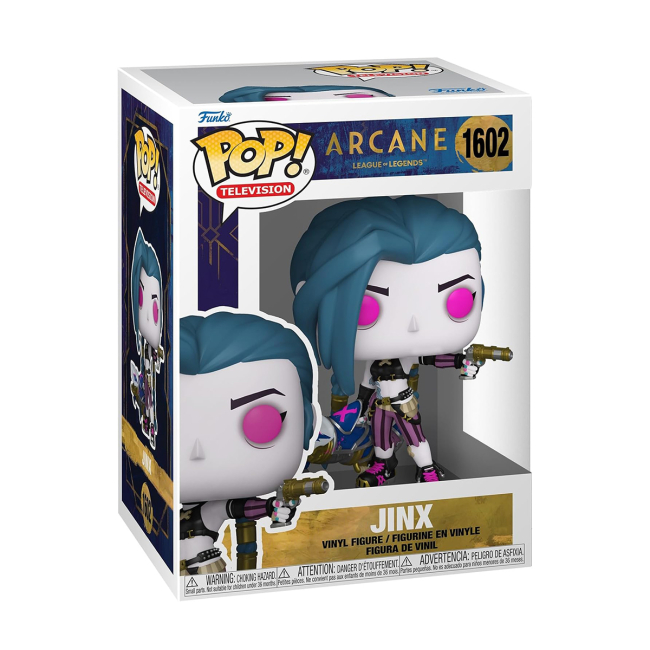 Фігурки персонажів - Фiгурка Funko Pop Arcane Джинкс (75649)#2