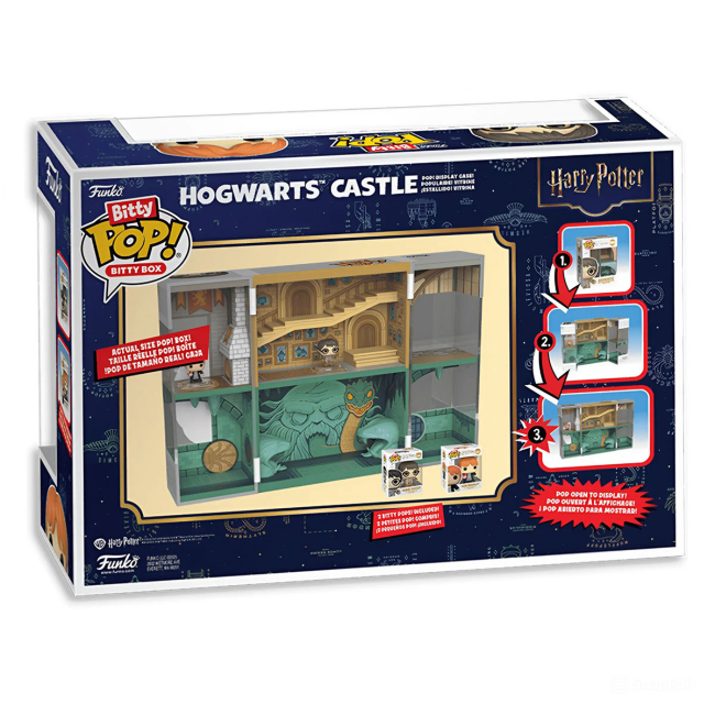 Персонажи мультфильмов - Игровой набор Funko Bitty Pop Boxes Harry Potter Хогвартс (85533)#3
