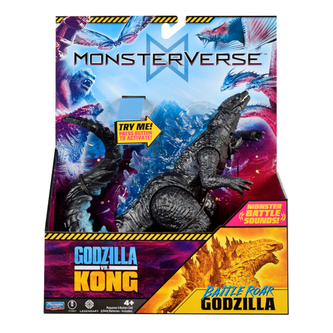 Фигурки персонажей - Игровая фигурка Godzilla vs Kong Годзилла готов к бою (35756N)#2