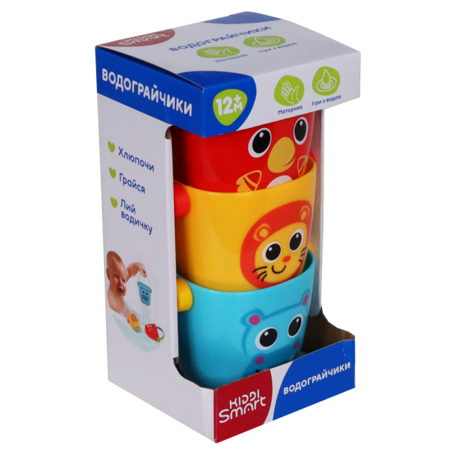 Іграшки для ванни - Ігровий набір Kiddi Smart Водограйчики (4332-KS)#4