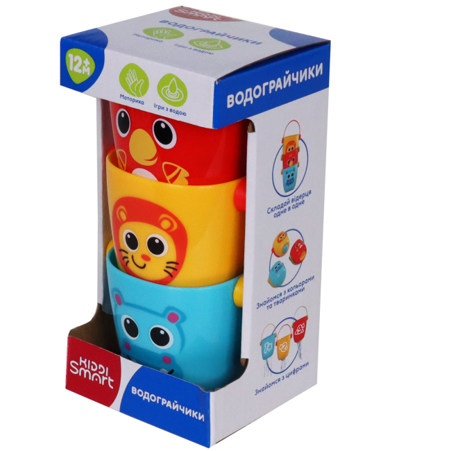 Іграшки для ванни - Ігровий набір Kiddi Smart Водограйчики (4332-KS)#5