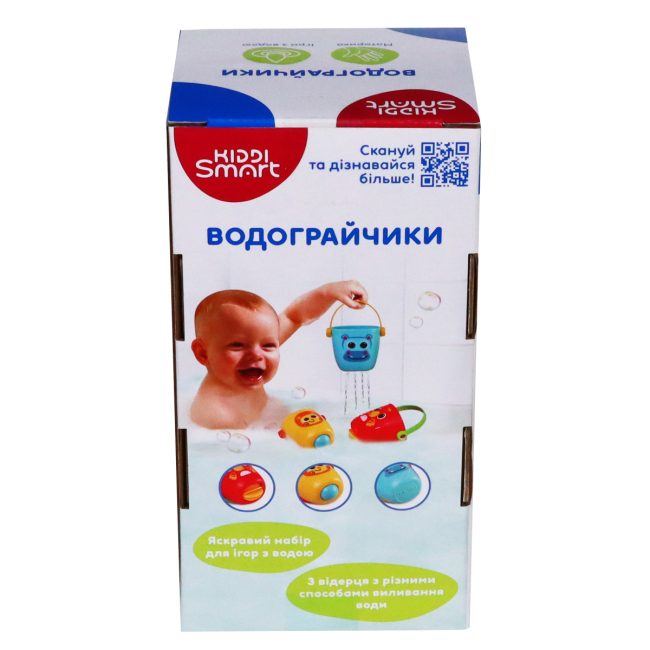 Іграшки для ванни - Ігровий набір Kiddi Smart Водограйчики (4332-KS)#6