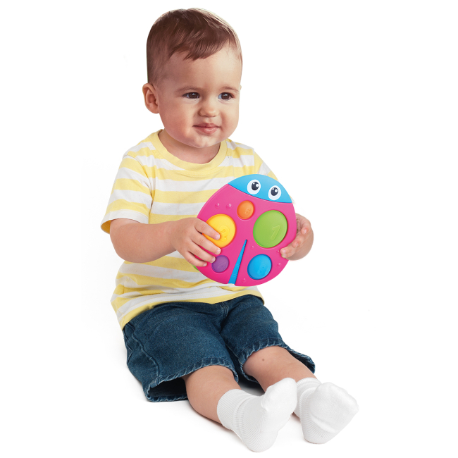 Развивающие игрушки - Развивающая игрушка Kiddi Smart Божья коровка Пум-Пум (4520-KS)#6