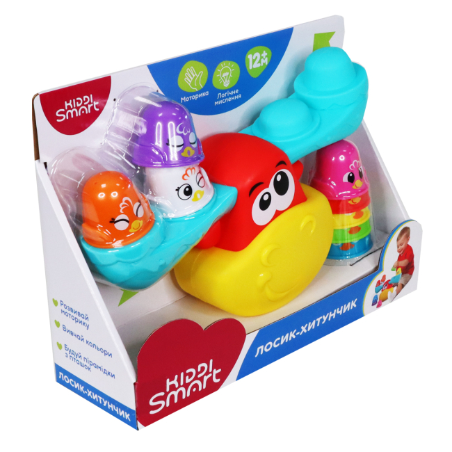 Развивающие игрушки - Развивающая игрушка Kiddi Smart Лосенок-шатун (4553-KS)#5