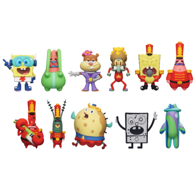 Брелоки - Брелок Monogram Nickelodeon Губка Боб S6 (63345)#3