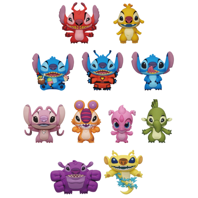 Брелоки - Брелок Monogram Стіч S5 (85535)#3