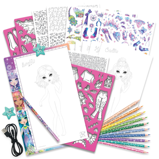 Набори для творчості - Набір для творчості Nebulous Stars Мода туманних зірок із світловим планшетом (11214)#2