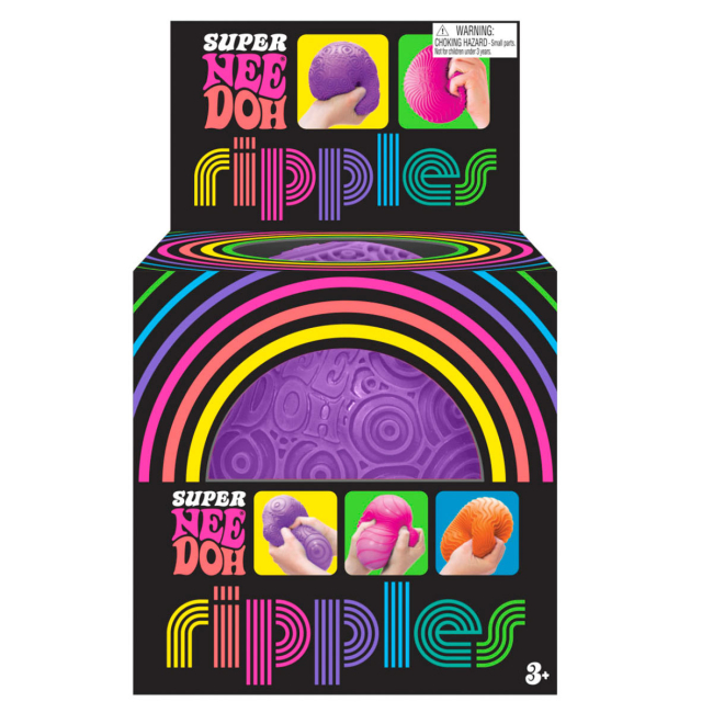 Антистрес іграшки - Іграшка-антистрес NeeDoh Super Яскраві кружальця пурпурова (RSPND-4)#2