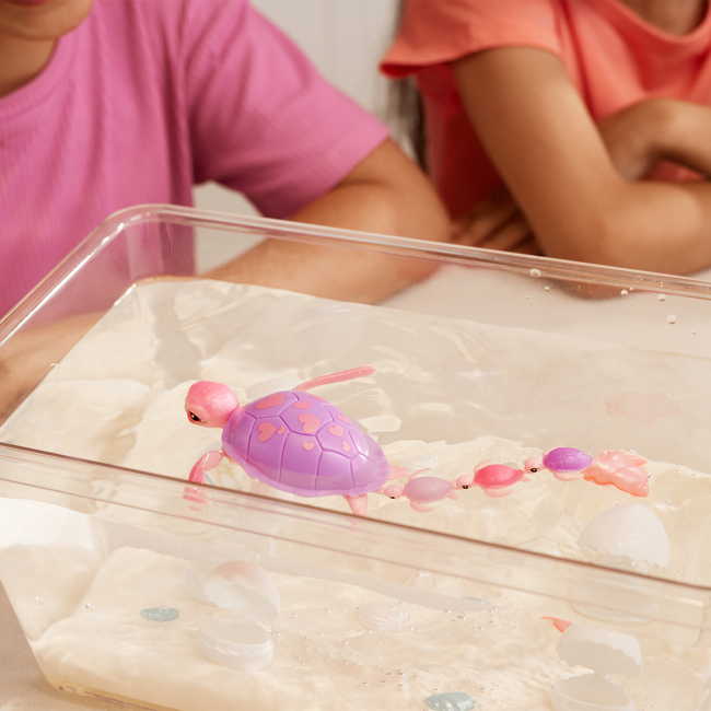 Фигурки животных - Игровой набор Pets Alive Мама черепаха с сюрпризом S1 (9560)#7