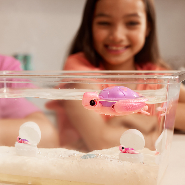 Фигурки животных - Игровой набор Pets Alive Мама черепаха с сюрпризом S1 (9560)#8