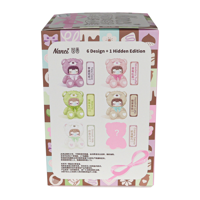 Персонажи мультфильмов - Мягкая игрушка Pop Top Rolife серии Nanci Милые мишки (MNAXX)#3