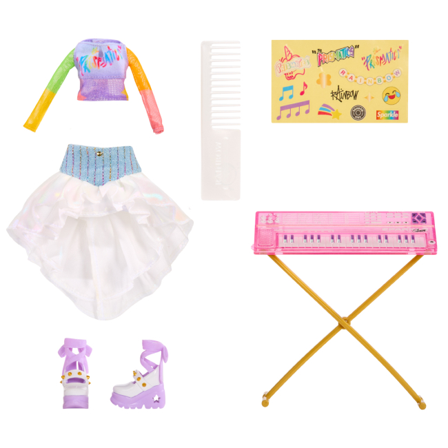 Ляльки - Лялька Rainbow high Junior High Rockband Амая (565772)#5