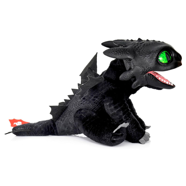 Персонажі мультфільмів - Інтерактивна іграшка Real FX Беззубик (HTTYD-1001-01)#2