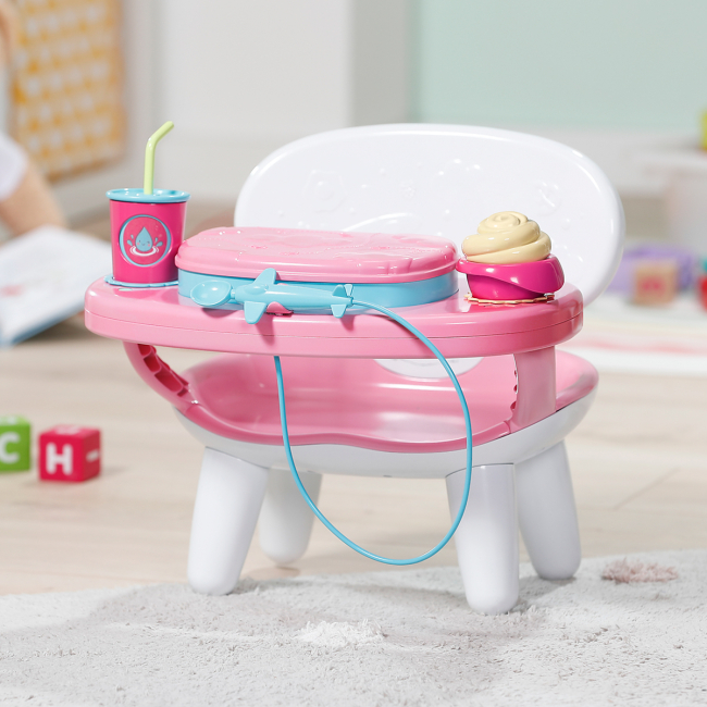 Меблі та будиночки - Столик для годування ляльки Baby Born Час обіду (837009)#3