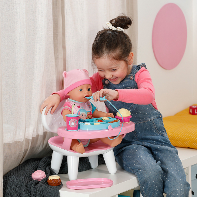 Меблі та будиночки - Столик для годування ляльки Baby Born Час обіду (837009)#6