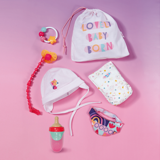Одяг та аксесуари - Набір аксесуарів Baby Born Pinplay Перші важливі моменти (837979)#2
