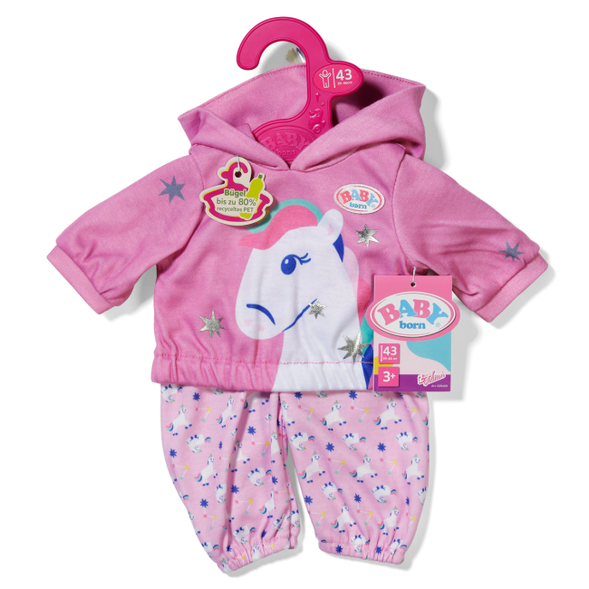 Одяг та аксесуари - Одяг для ляльки Baby Born Костюмчик єдинорога (839409)#2