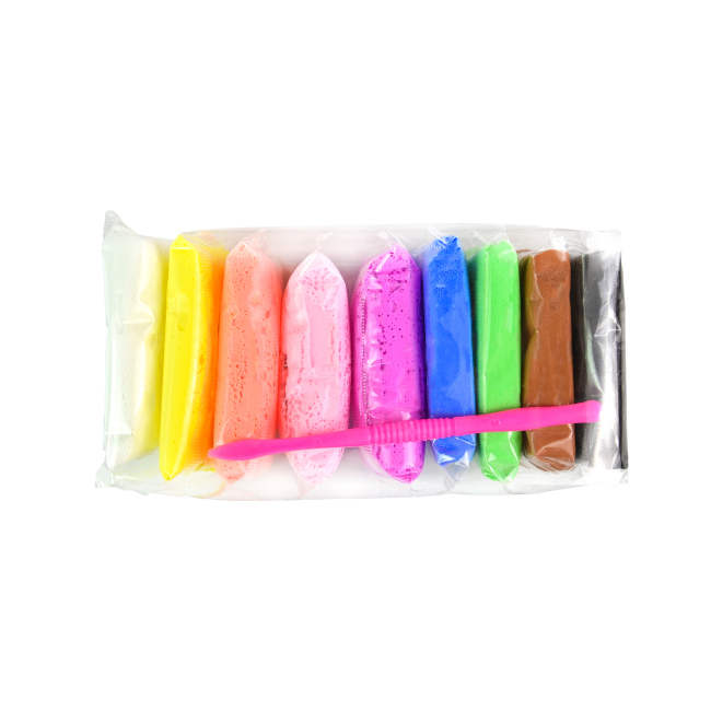 Набори для ліплення - Маса для ліплення Strateg U DO Clay 9 шт (4823113889821)#2