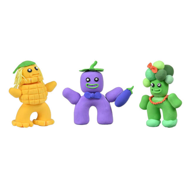 Набори для ліплення - Маса для ліплення Strateg U DO Clay 9 шт (4823113889821)#5