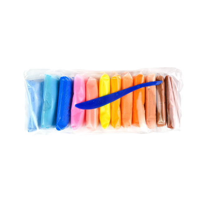 Набори для ліплення - Маса для ліплення Strateg U DO Clay 12 шт (4823113889715)#2