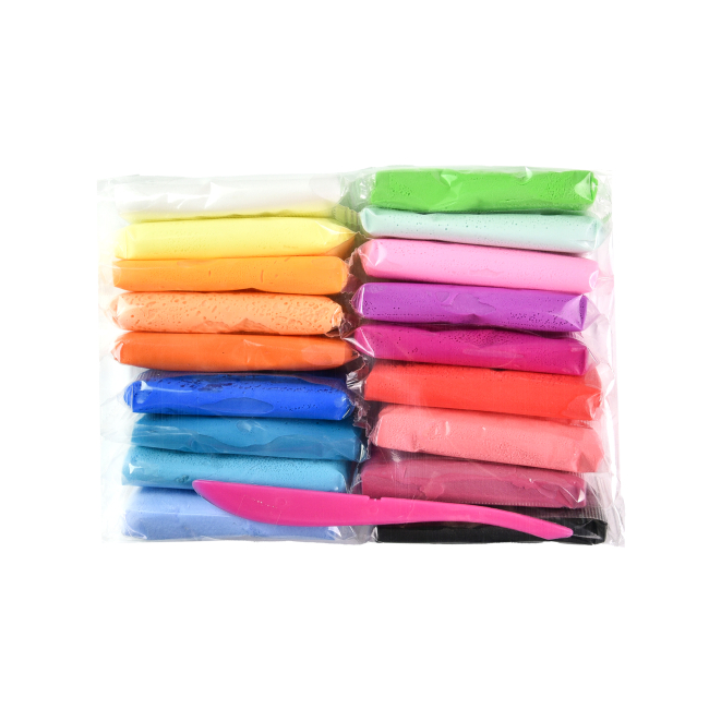 Набори для ліплення - Маса для ліплення Strateg U DO Clay 18 шт (4823113889739)#2