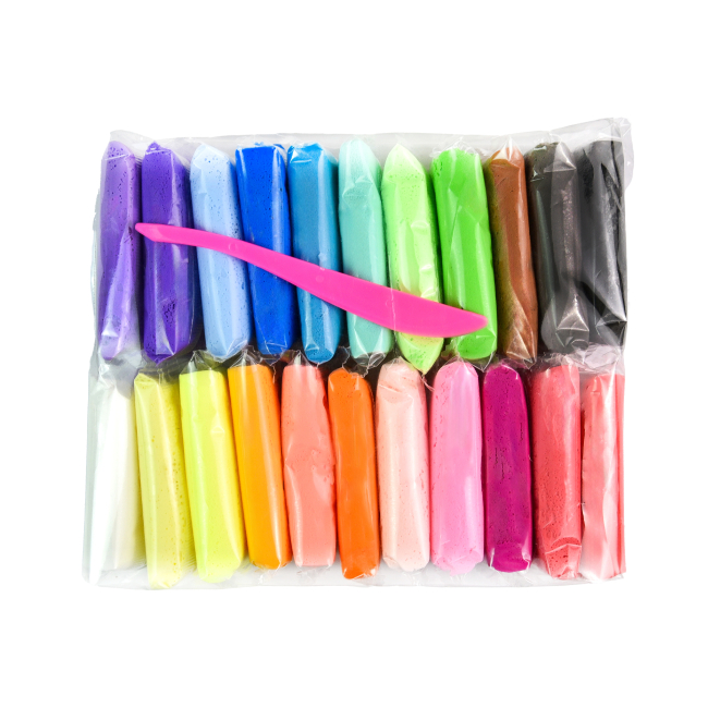 Набори для ліплення - Маса для ліплення Strateg U DO Clay 22 шт (4823113889869)#2