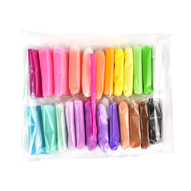 Набори для ліплення - Маса для ліплення Strateg U DO Clay 24 шт (4823113886776)#2