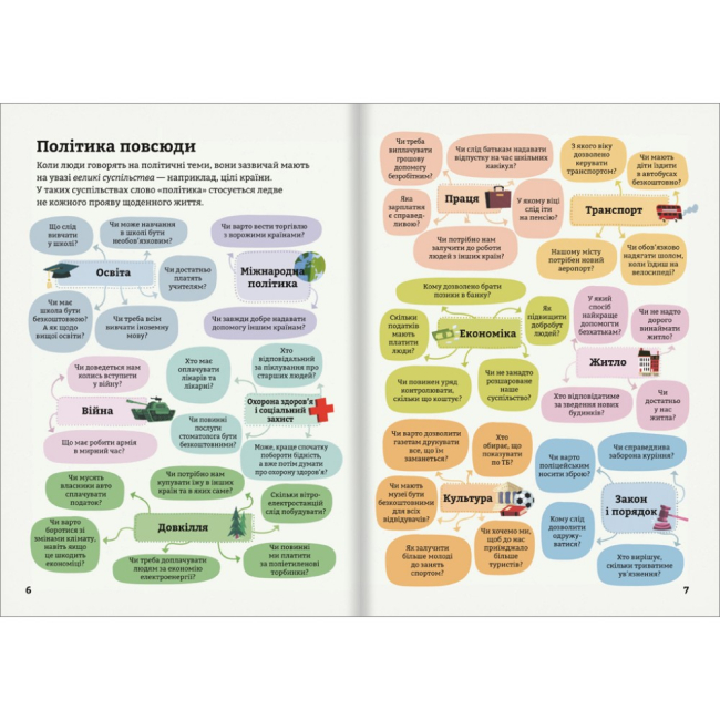 Пізнавальні книги (4-10 років) - Книжка «Політика для початківців» (9786177563821)#4