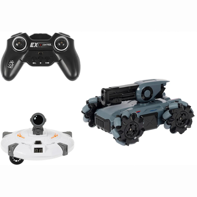 Радіокеровані моделі - Автомодель Otamanko Танк Space battle cірий (4820242927622)#3