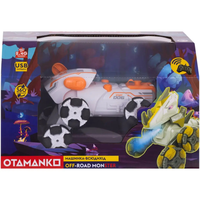 Радіокеровані моделі - Автомодель Otamanko Всюдихід Off-road Monster помаранчевий (4820242927585)#4