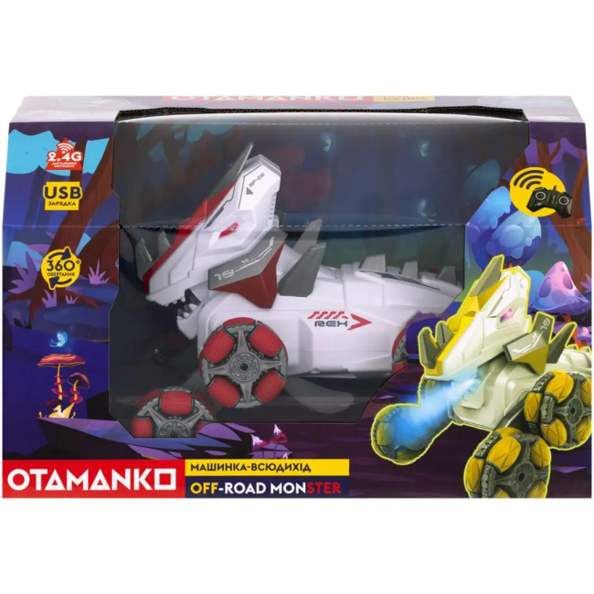 Радиоуправляемые модели - Автомодель Otamanko Вездеход Off-road Monster красный (4820242927608)#4
