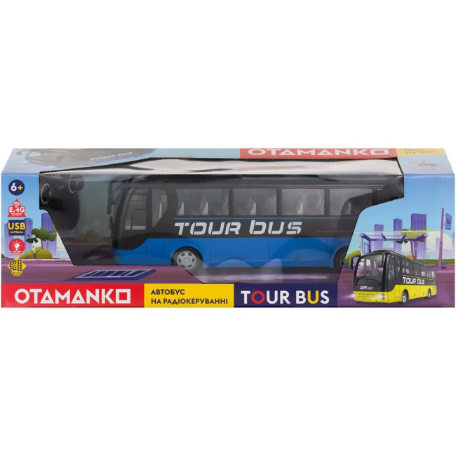 Радиоуправляемые модели - Автомодель Otamanko Tour bus синий (4820242927790)#4