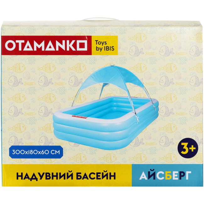 Для пляжу і плавання - Басейн з тентом Otamanko Айсберг (5320273)#2