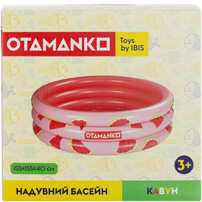 Для пляжу і плавання - Надувний басейн Otamanko Кавун (5320268)#2