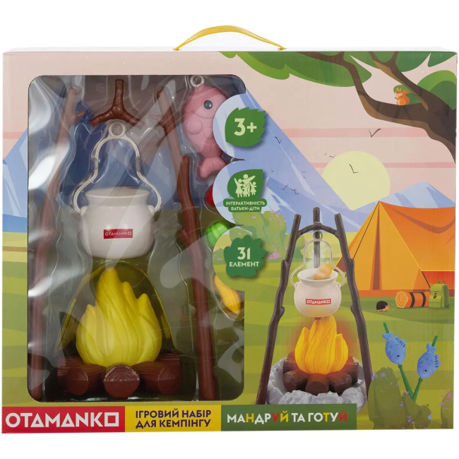 Детские кухни и бытовая техника - Игровой набор Otamanko Путешествуй и готовь Кемпинг (4820242927851)#2