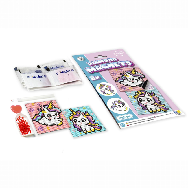 Мозаика - Алмазная мозаика Ідейка Капибара: клубника и яблоко 9х9 см (AMG1173)#2