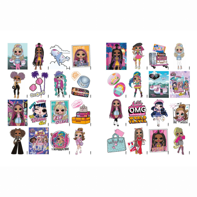 Раскраски и активитибуки (2-6 лет) - Розмальовка Ідейка Travel City Babe (LCB4)#2