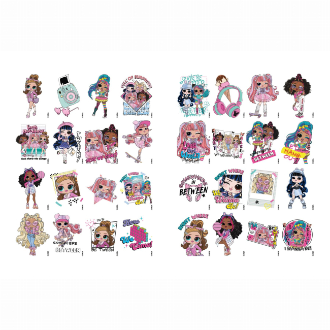 Раскраски и активитибуки (2-6 лет) - Розмальовка Ідейка Tweens Ali Dance (LCB9)#2