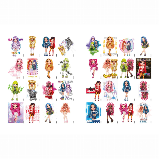 Раскраски и активитибуки (2-6 лет) - Розмальовка Ідейка Rainbow (LCB10)#2