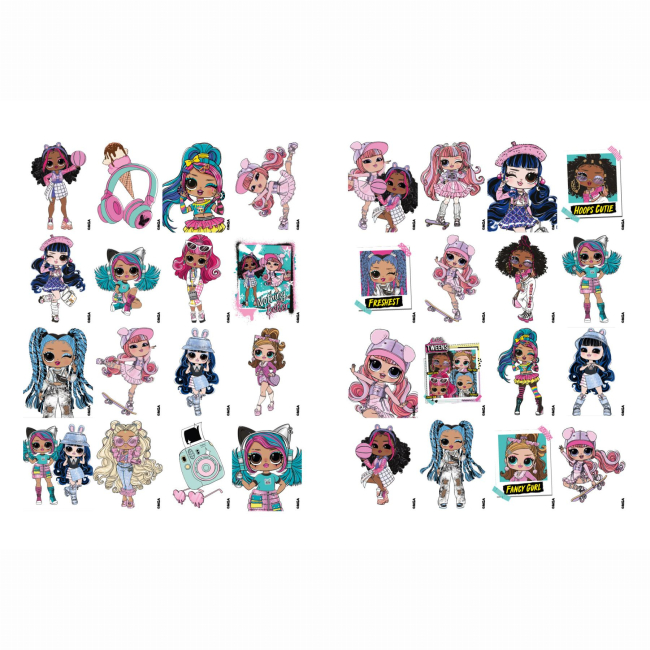 Раскраски и активитибуки (2-6 лет) - Розмальовка Ідейка Skate Dance Tweens (LCB13)#2