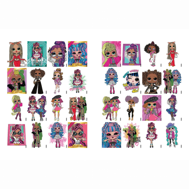 Раскраски и активитибуки (2-6 лет) - Розмальовка Ідейка LOL OMG Queens 2 (LCB15)#2
