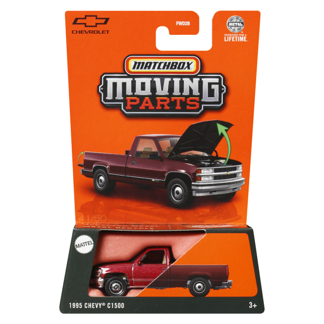 Автомодели - Автомодель Matchbox 1995 Chevrolet C1500 (FWD28/JBW96)#3
