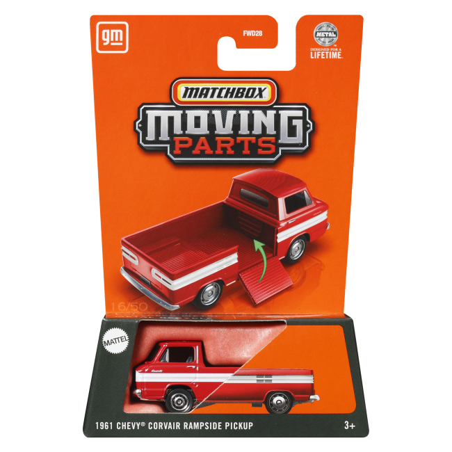 Автомодели - Автомодель Matchbox 1961 Chevrolet Corvair Rampside pickup (FWD28/JBW95)#3