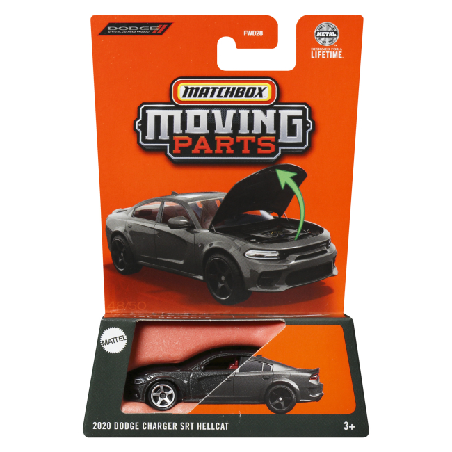 Автомодели - Автомодель Matchbox 2020 Dodge Charger SRT Hellicat (FWD28/JBW83)#3