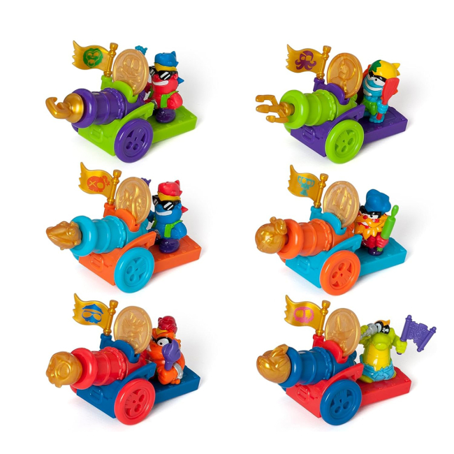 Фигурки персонажей - Набор-сюрприз Piratix Golden treasure Пиратские приключения (PPX1D226IN00)#2