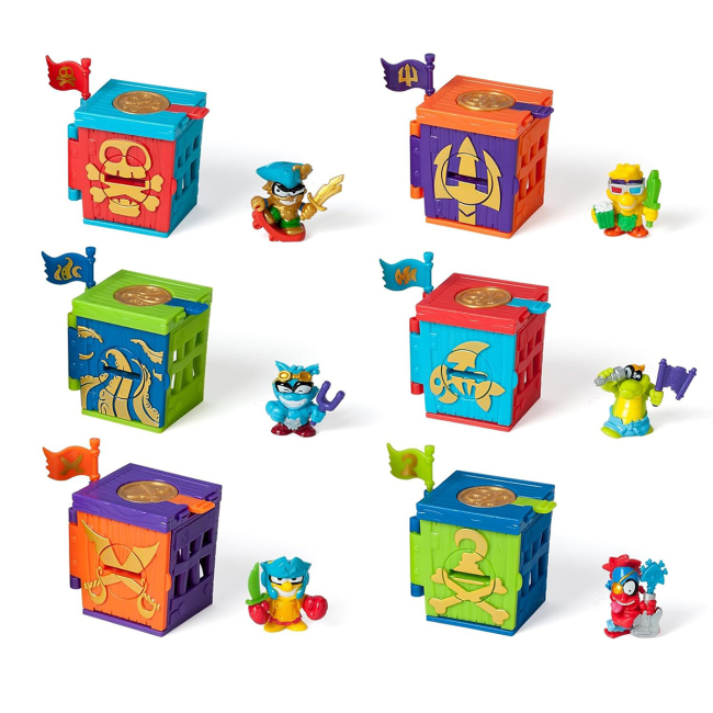 Фигурки персонажей - Набор-сюрприз Piratix Golden treasure Пиратские приключения (PPX1D226IN00)#3