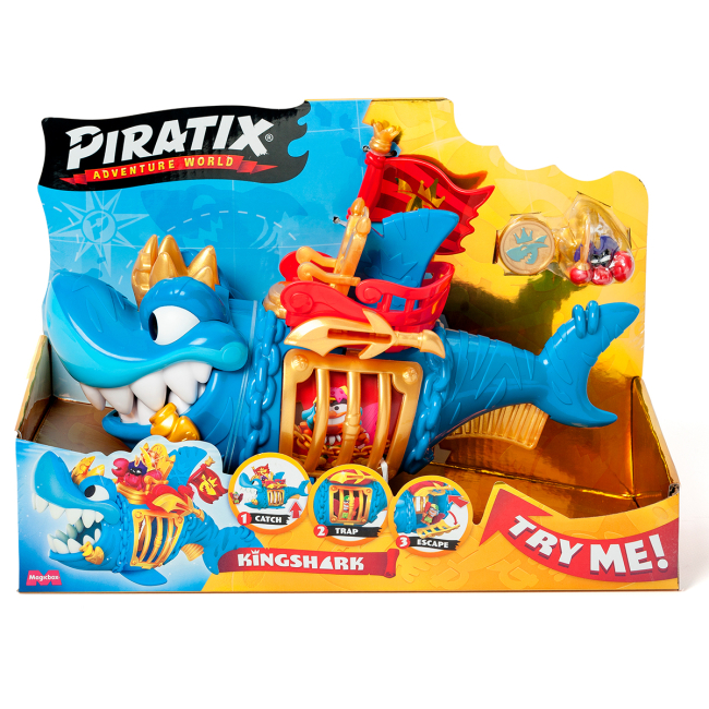 Фигурки персонажей - Игровой набор Piratix S Королевская акула (PPXSP112IN10)#5