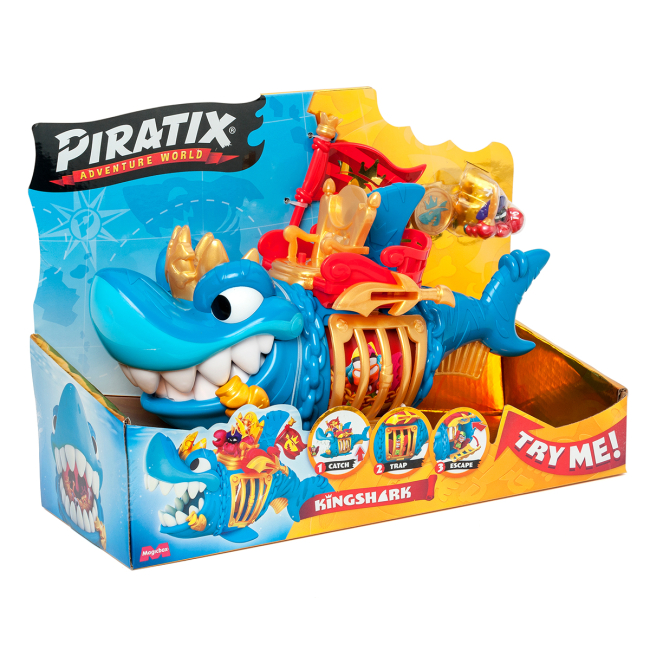 Фигурки персонажей - Игровой набор Piratix S Королевская акула (PPXSP112IN10)#6