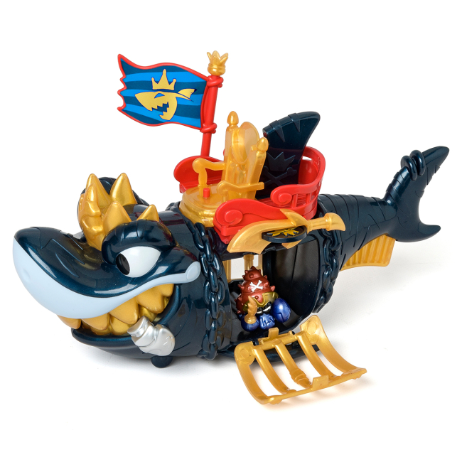 Фигурки персонажей - Игровой набор Piratix S Королевская черная акула (PPXSP112IN11)#3